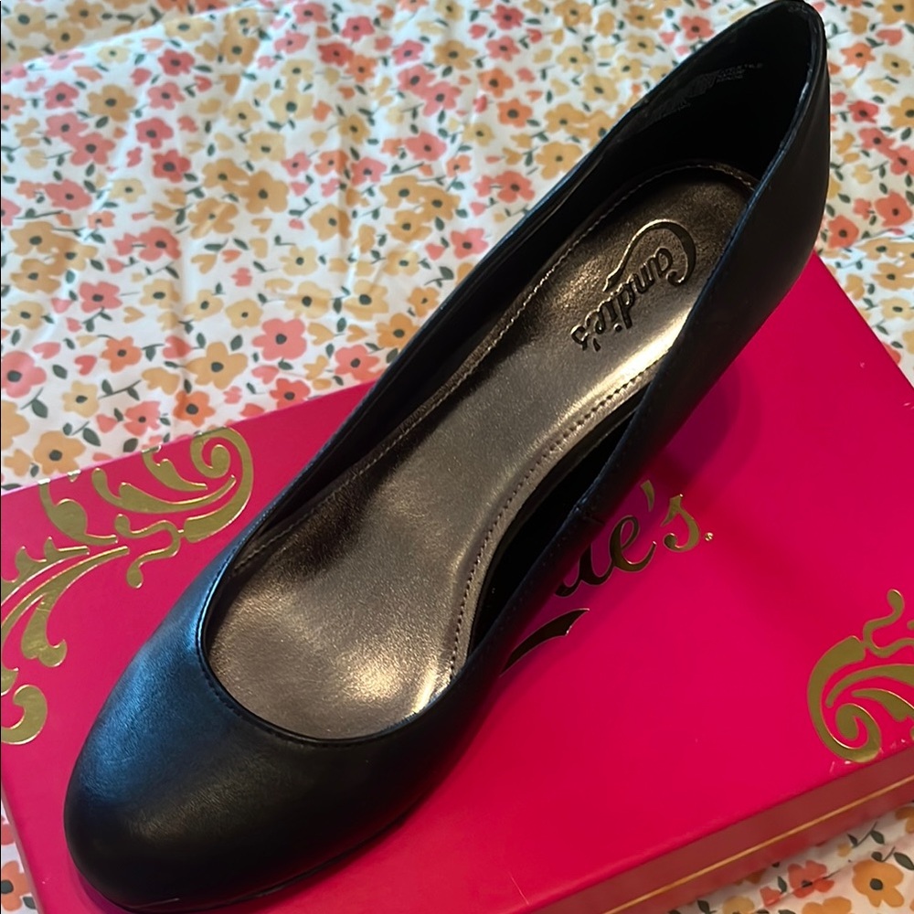 Candie's Black Heels Classic Elegance
